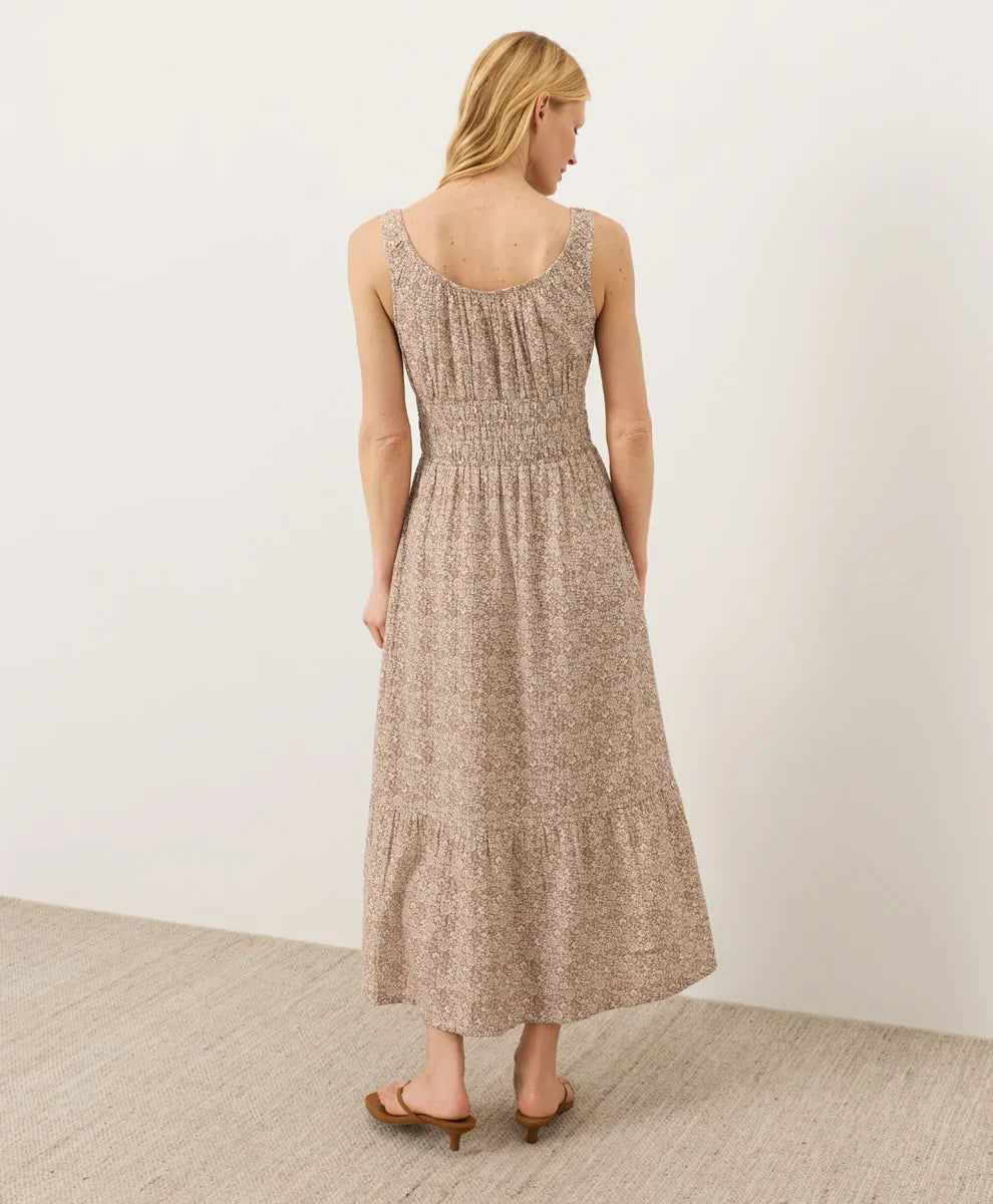 clearance coastal double gauze cami dress