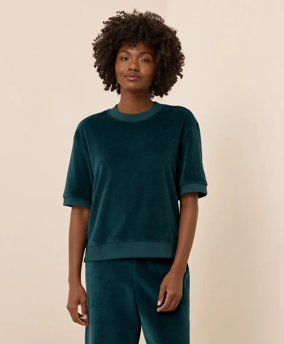 clearance pure velour sweatshirt tee