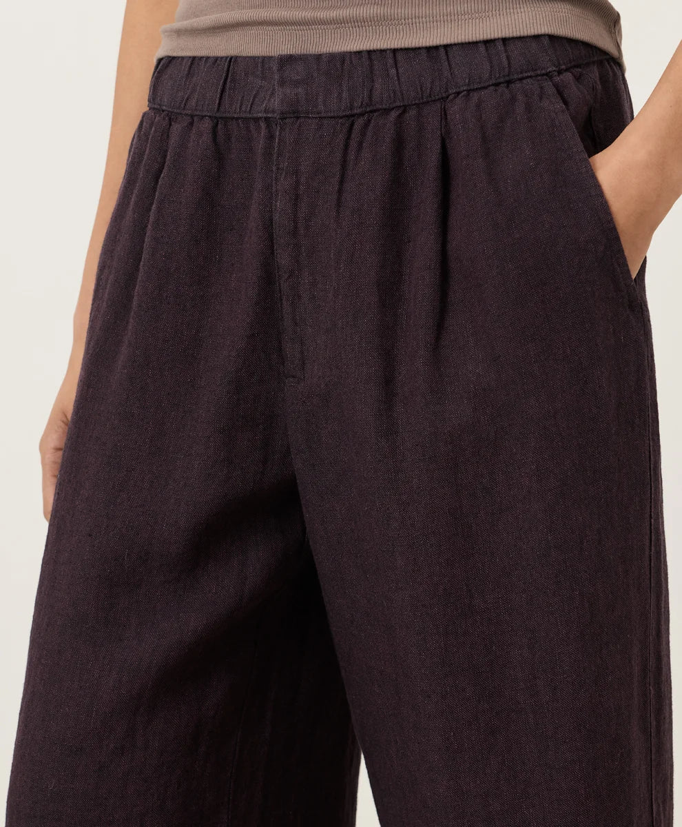 clearance linen easy trouser pant