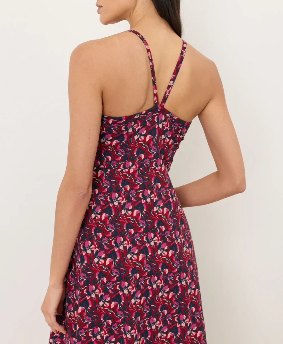 clearance fit & flare midi dress