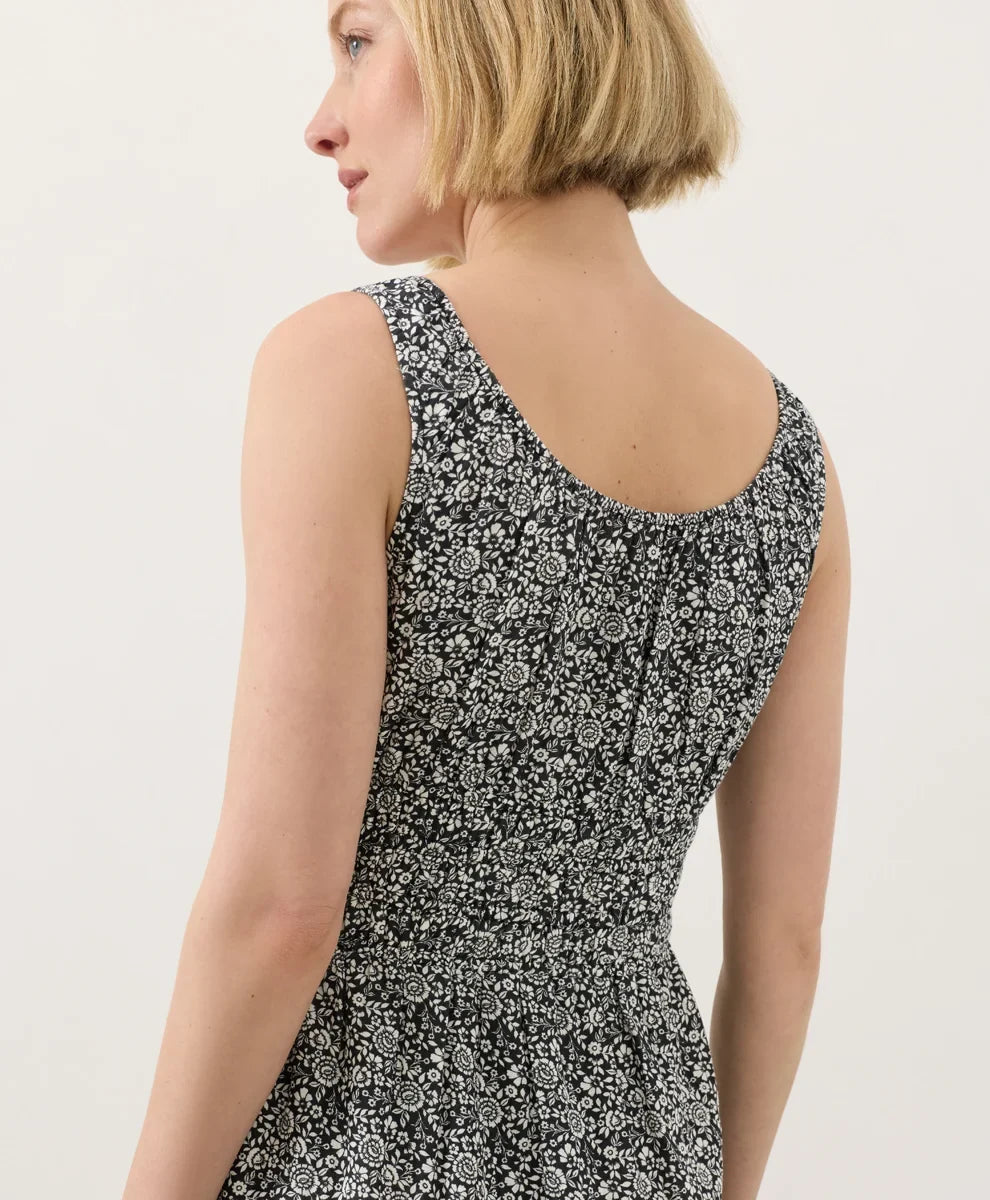 clearance coastal double gauze cami dress