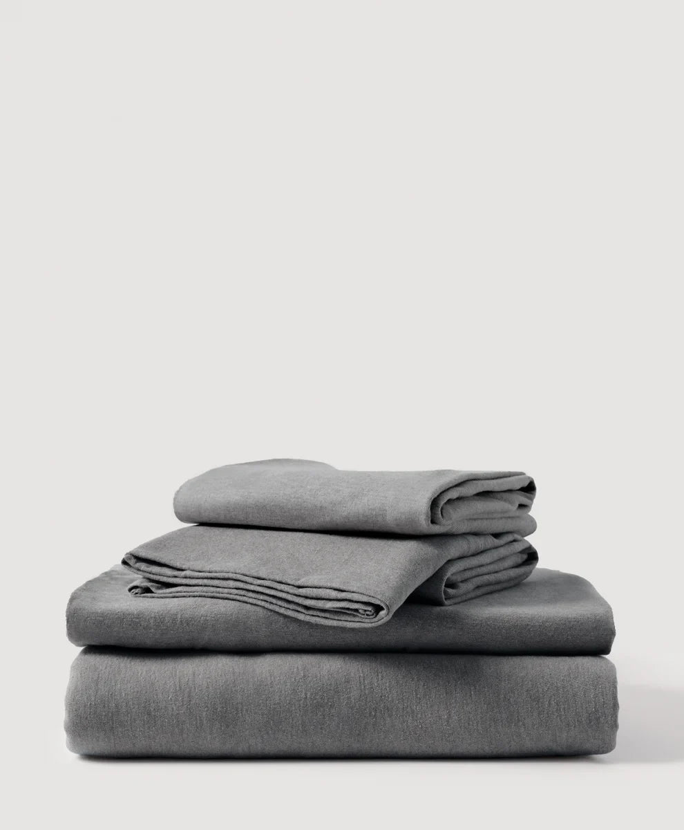 organic favorite tee jersey sheet set