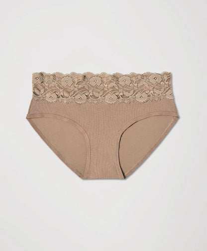 lace waist brief
