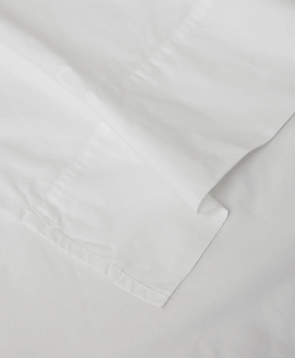 organic cool-air percale flat sheet