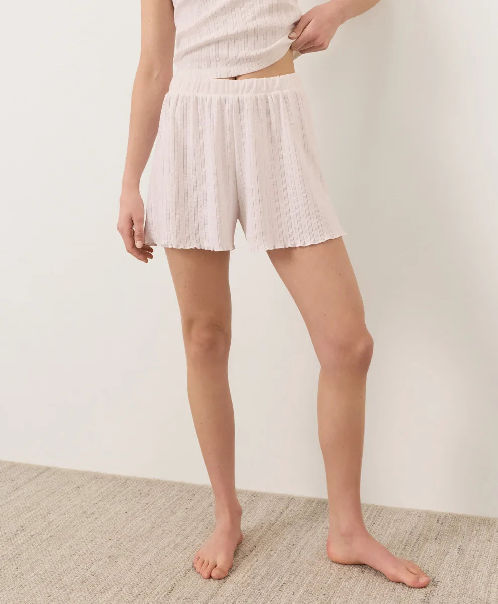 clearance pointelle short
