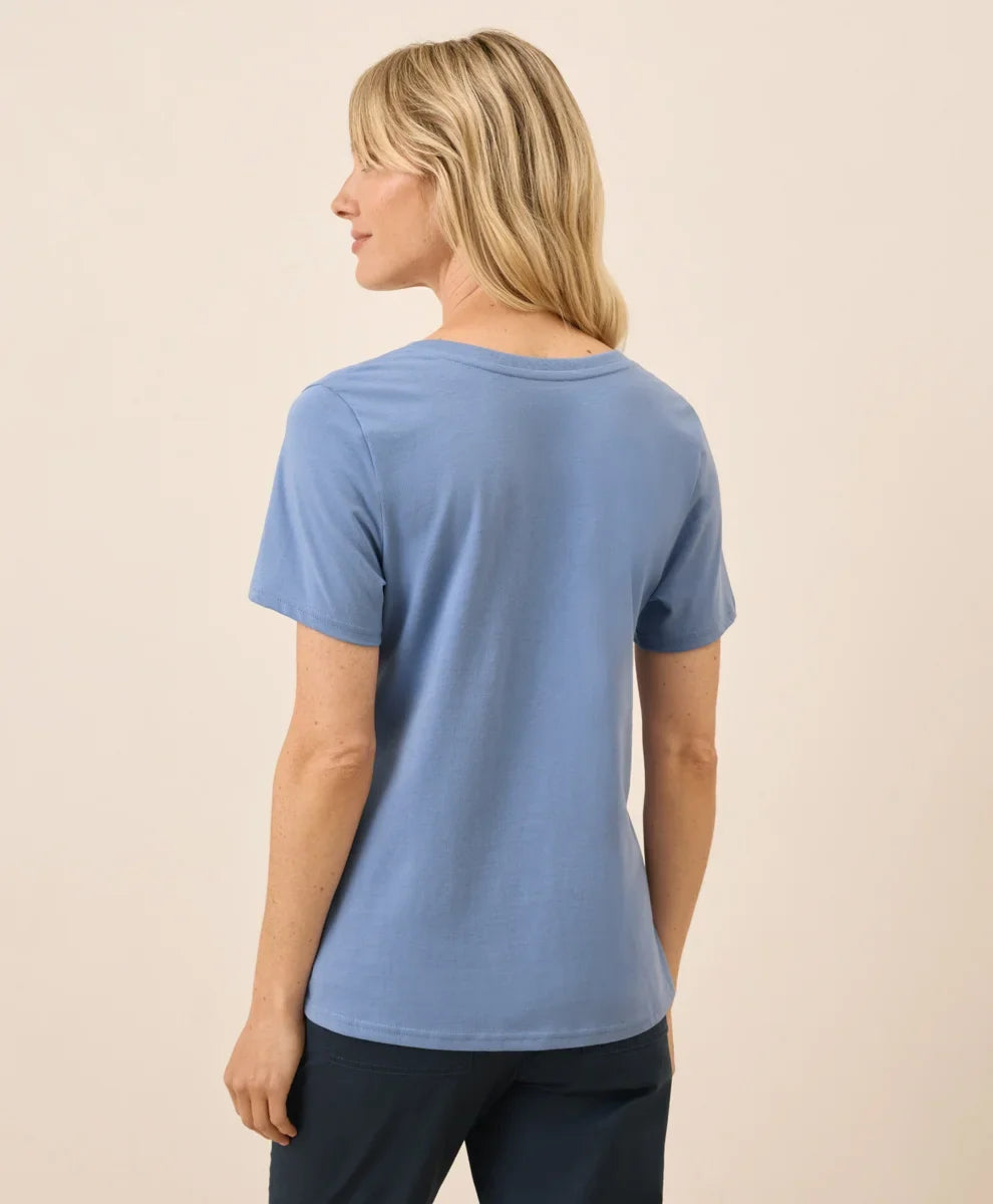 clearance softspun v-neck tee