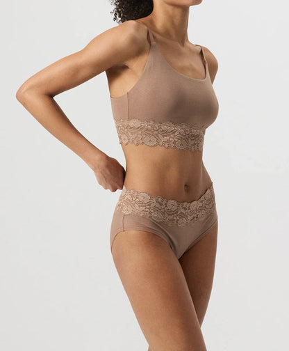 lace waist brief