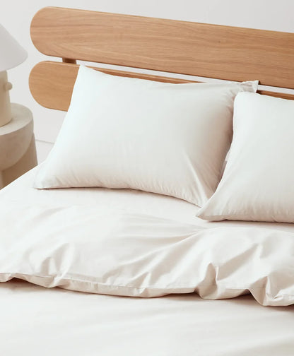 organic cool-air percale sham 2-pack