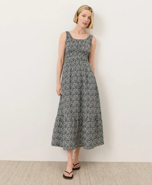 clearance coastal double gauze cami dress