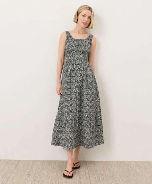 clearance coastal double gauze cami dress