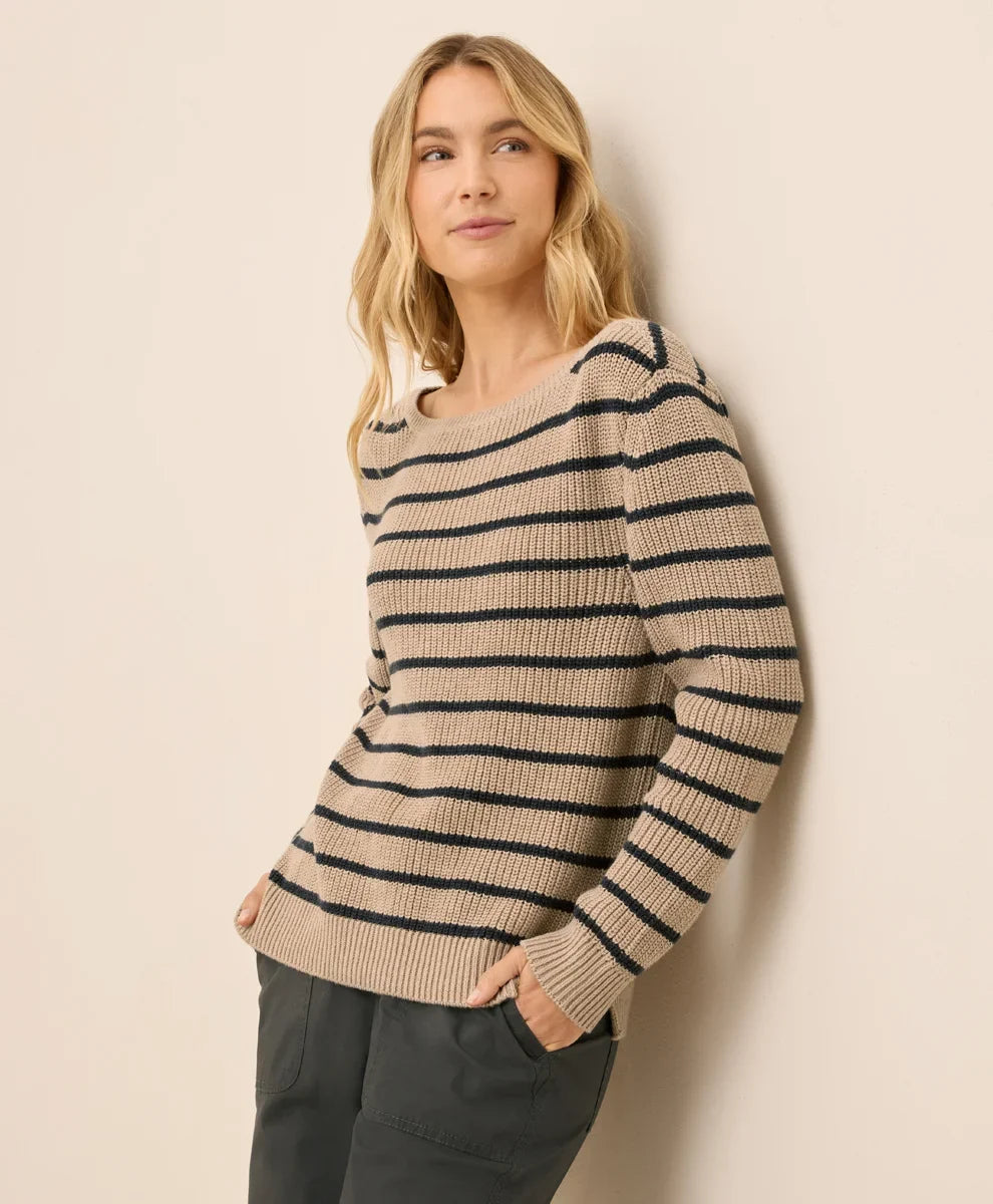 clearance luxe knit boatneck sweater