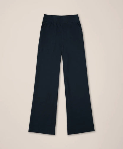 clearance easy rib wide leg lounge pant