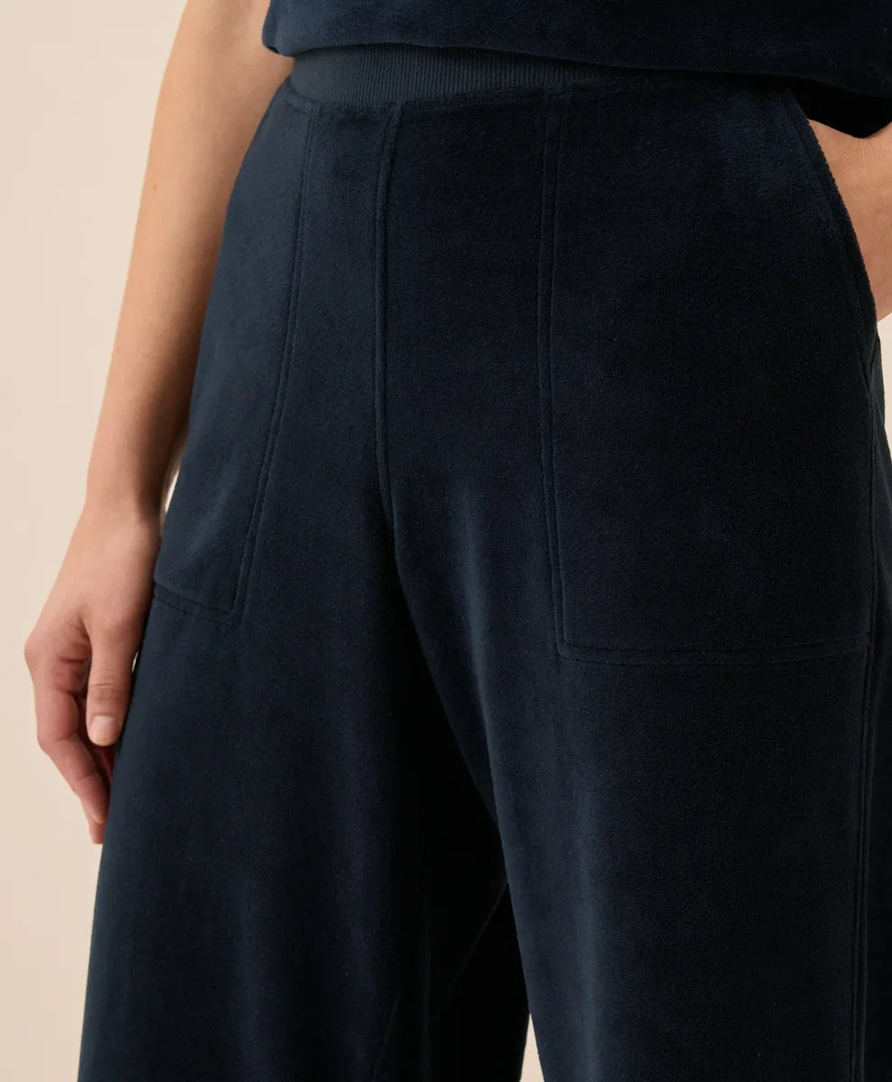 clearance pure velour wide leg pant